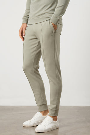 Interlock Sweat Jogger in Smoky Sage - TAILORED ATHLETE - ROW