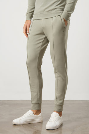 Interlock Sweat Jogger in Smoky Sage - TAILORED ATHLETE - ROW