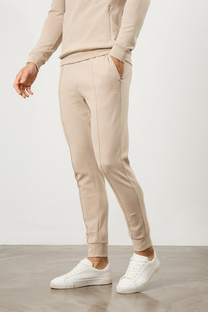 Interlock Sweat Jogger in Stone - TAILORED ATHLETE - ROW