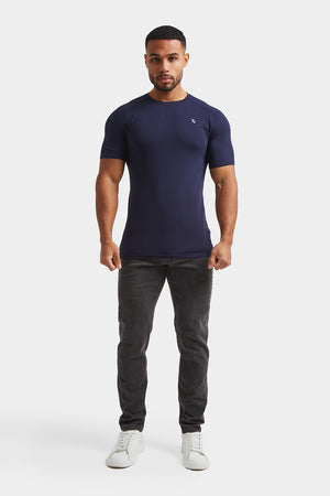 Muscle Fit T-Shirt in True Navy - TAILORED ATHLETE - ROW