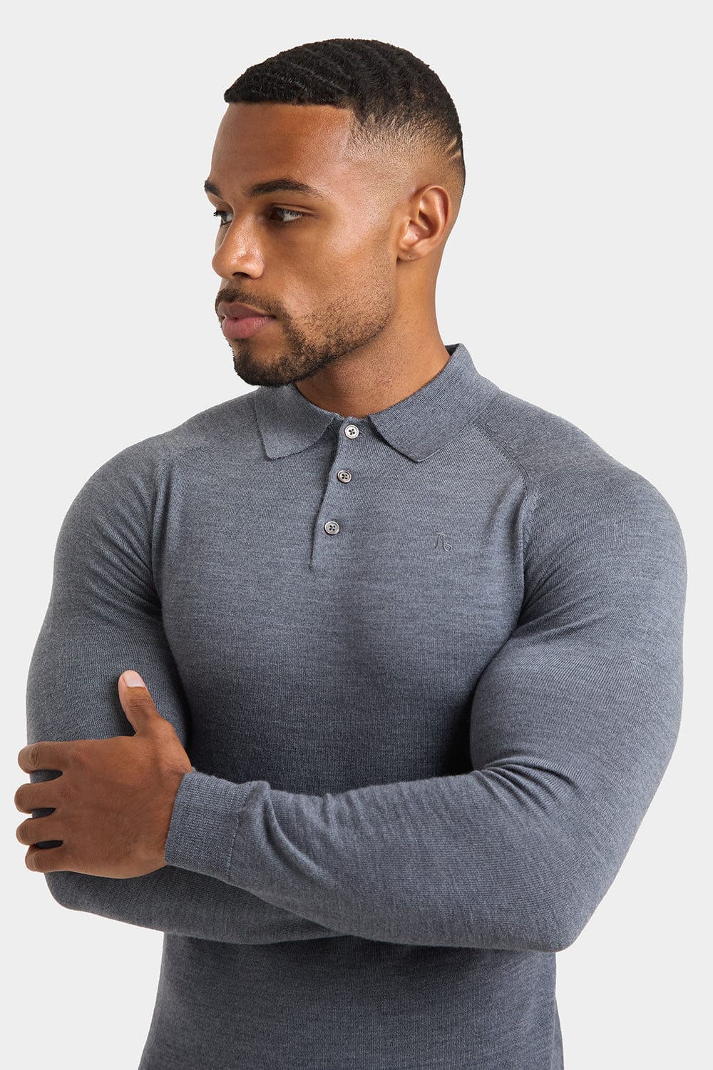 Merino wool long sleeve polo shirt best sale