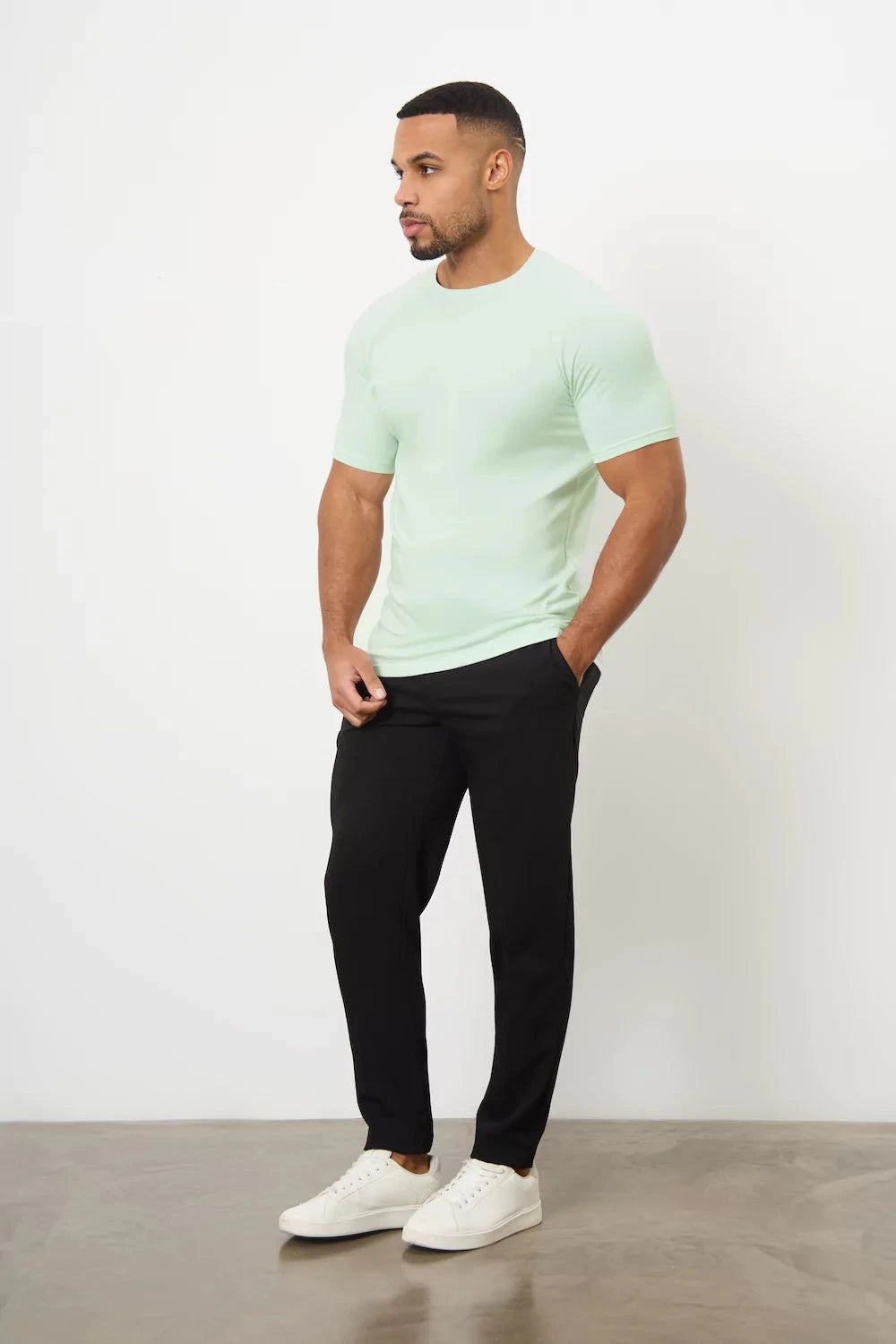 Muscle Fit T-Shirt in Mint