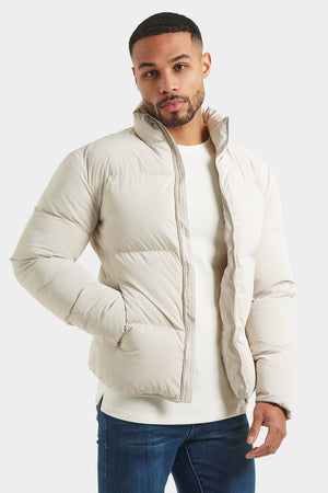 Puffa Jacket in Putty - TAILORED ATHLETE - ROW