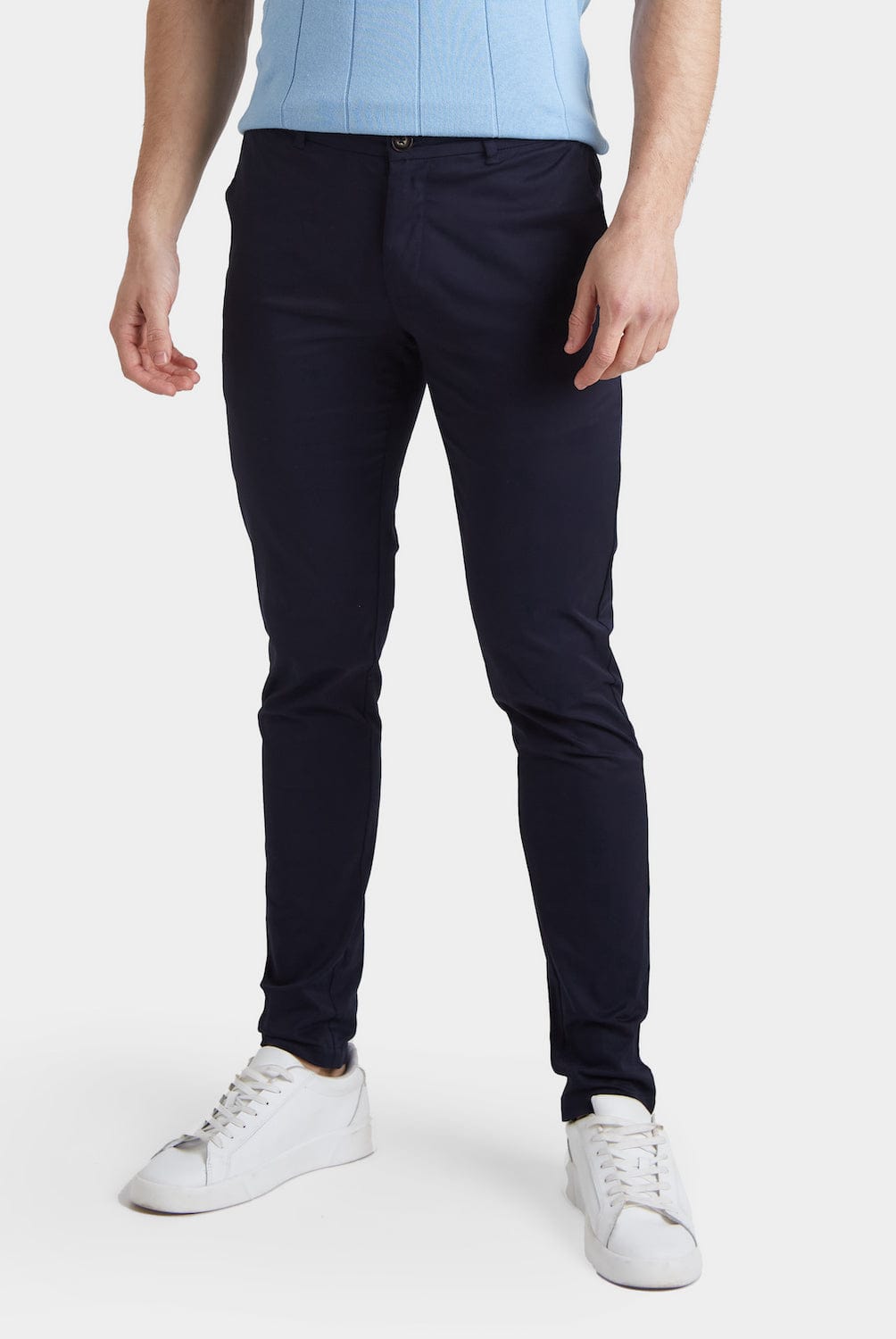 Navy blue 2024 chino trousers