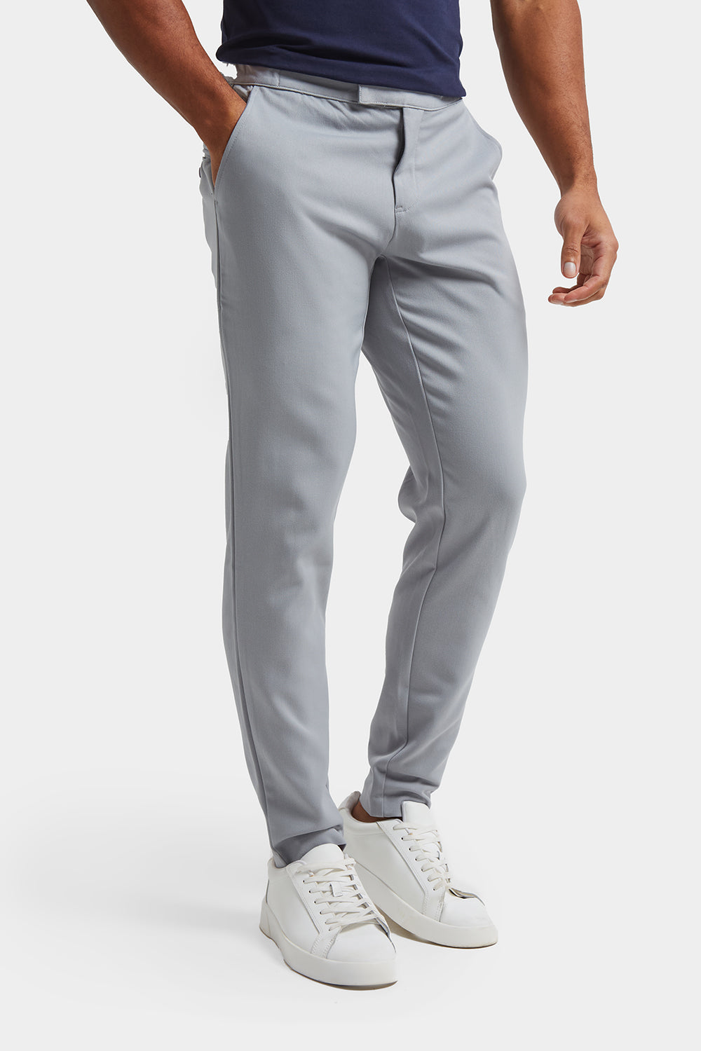 Muscle Fit Trousers - TAILORED ATHLETE - ROW