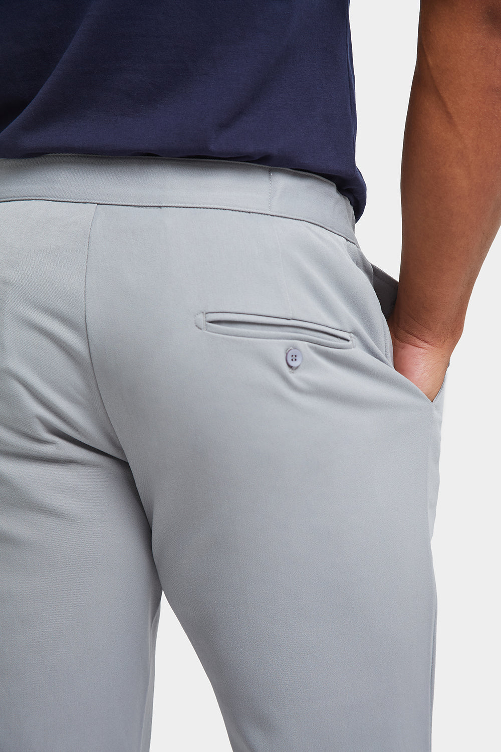 365 Trousers in Grey - TAILORED ATHLETE - ROW