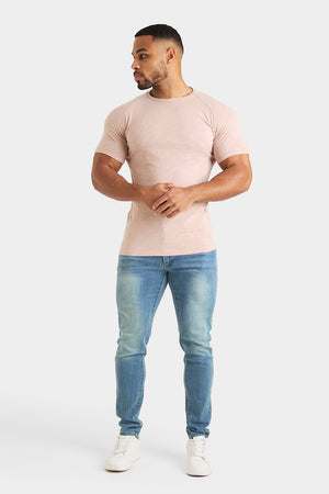 Slub T-Shirt in Rose Clay - TAILORED ATHLETE - ROW