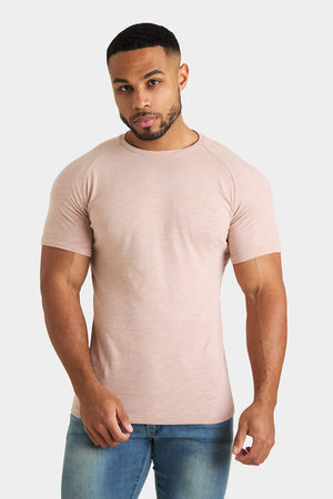 Slub T-Shirt in Rose Clay - TAILORED ATHLETE - ROW