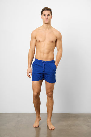 Plain Swim Short in Cobalt - TAILORED ATHLETE - ROW