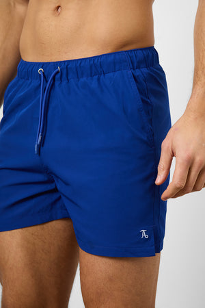 Plain Swim Short in Cobalt - TAILORED ATHLETE - ROW