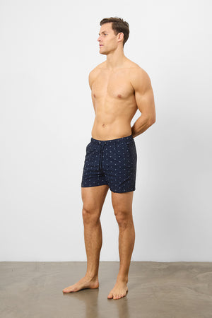 Printed Medallion Swim Short - TAILORED ATHLETE - ROW