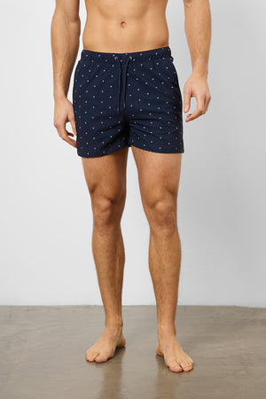 Printed Medallion Swim Short - TAILORED ATHLETE - ROW