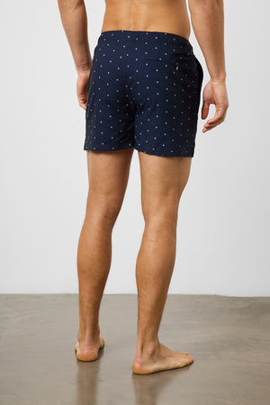 Printed Medallion Swim Short - TAILORED ATHLETE - ROW