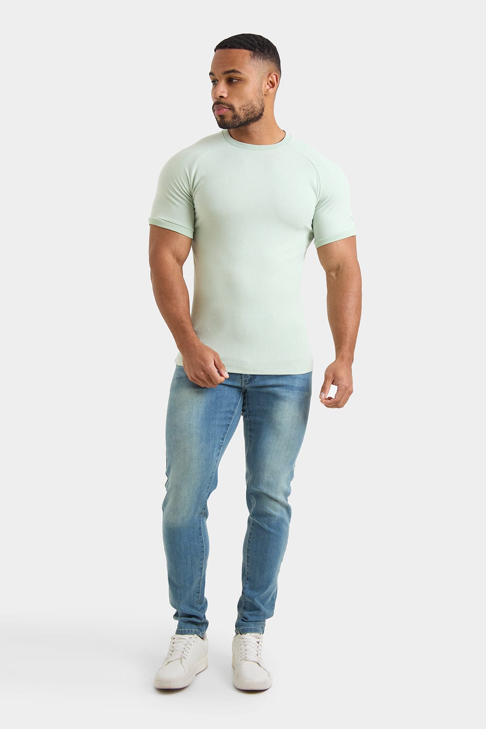 Mint blue top online