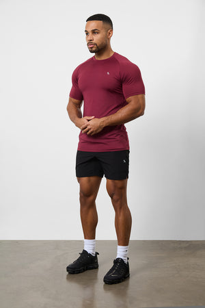 Training Top in Burgundy - TAILORED ATHLETE - ROW