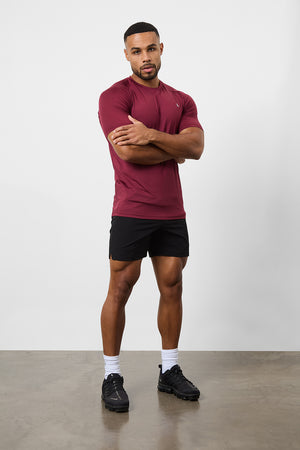 Training Top in Burgundy - TAILORED ATHLETE - ROW