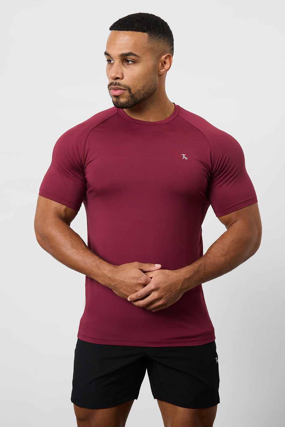 Training Top in Burgundy - TAILORED ATHLETE - ROW