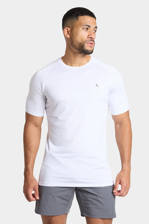 Training Top in White - TAILORED ATHLETE - ROW