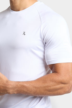 Training Top in White - TAILORED ATHLETE - ROW