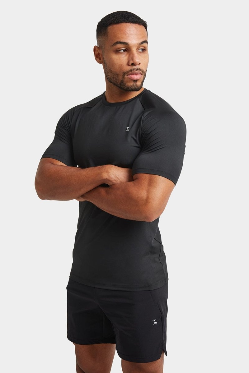 Training Top in Black - TAILORED ATHLETE - ROW