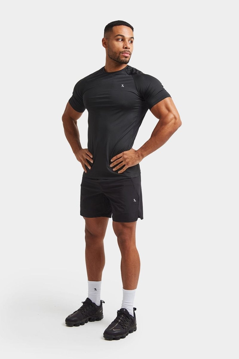 Training Top in Black - TAILORED ATHLETE - ROW