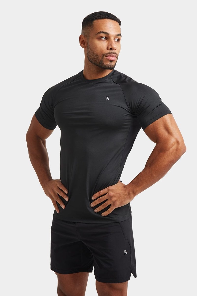 Training Top in Black - TAILORED ATHLETE - ROW