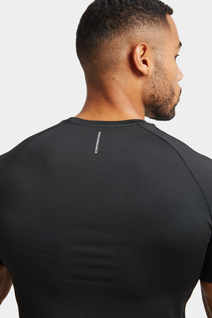 Training Top in Black - TAILORED ATHLETE - ROW