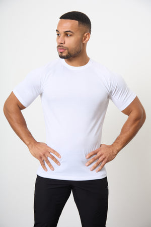 Essential Training Top in White - TAILORED ATHLETE - ROW