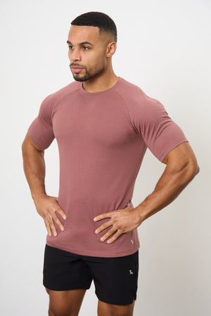 Essential Training Top in Wood Rose - TAILORED ATHLETE - ROW