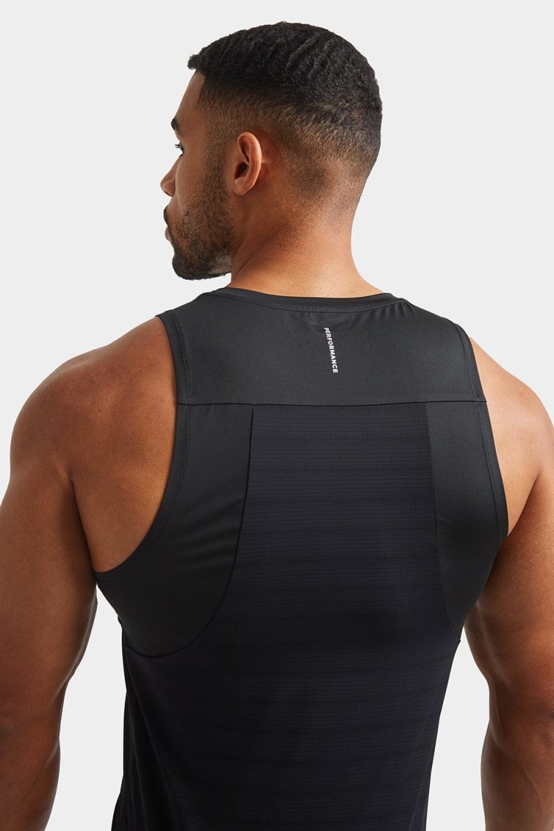 Training Vest in Black - TAILORED ATHLETE - ROW