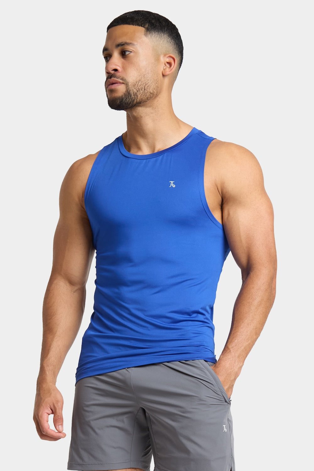 Training Vest in Electric Blue - TAILORED ATHLETE - ROW