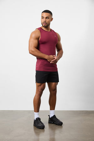 Training Vest in Burgundy - TAILORED ATHLETE - ROW