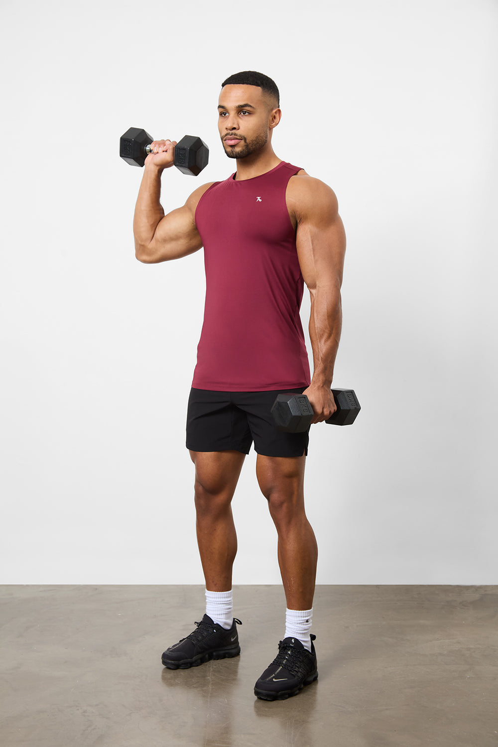 Training Vest in Burgundy - TAILORED ATHLETE - ROW