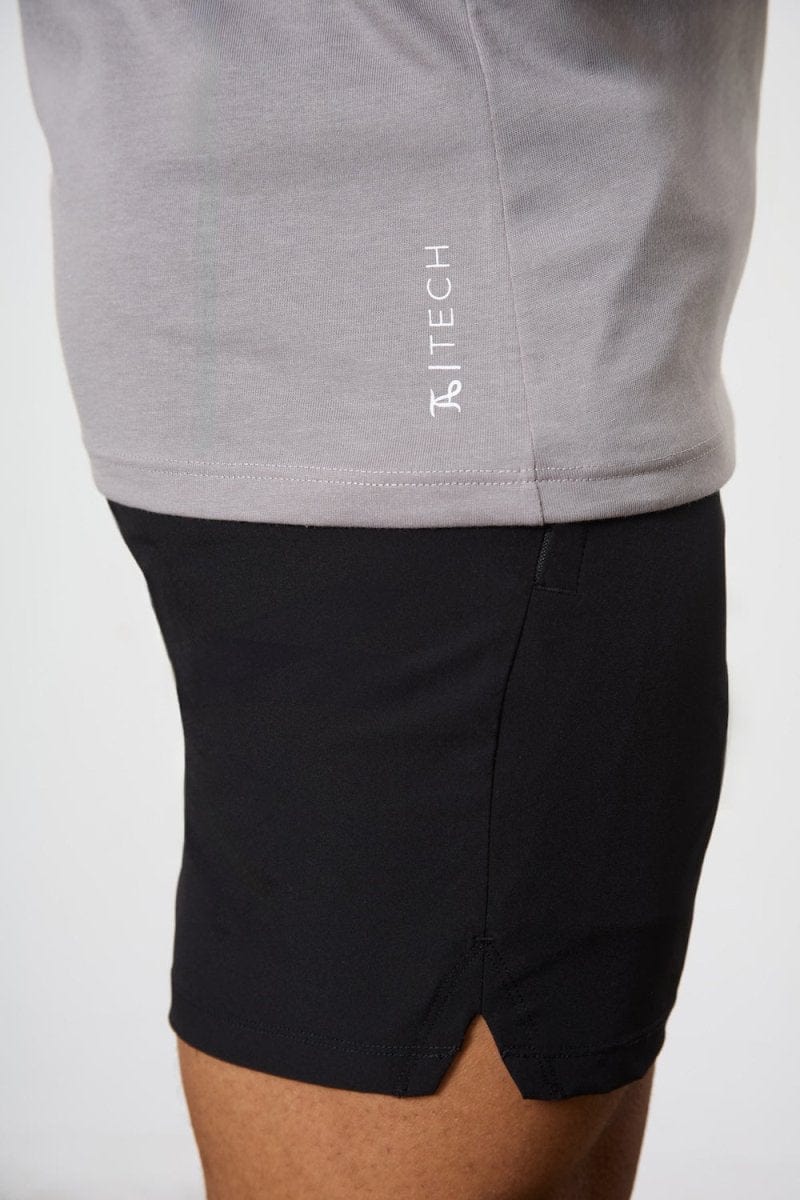 5 Pack Essential Training Vest in Mid Grey/ Sand/ Rose/ Wood Rose/ White - TAILORED ATHLETE - ROW