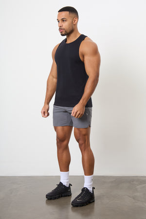 Essential Training Vest in Black - TAILORED ATHLETE - ROW