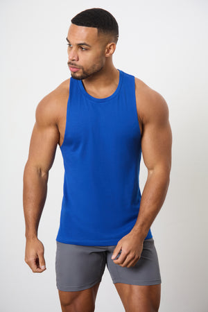 Essential Training Vest in Cobalt Blue - TAILORED ATHLETE - ROW