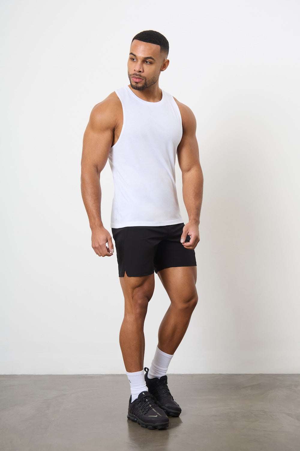 3 Pack Essential Training Vest in White