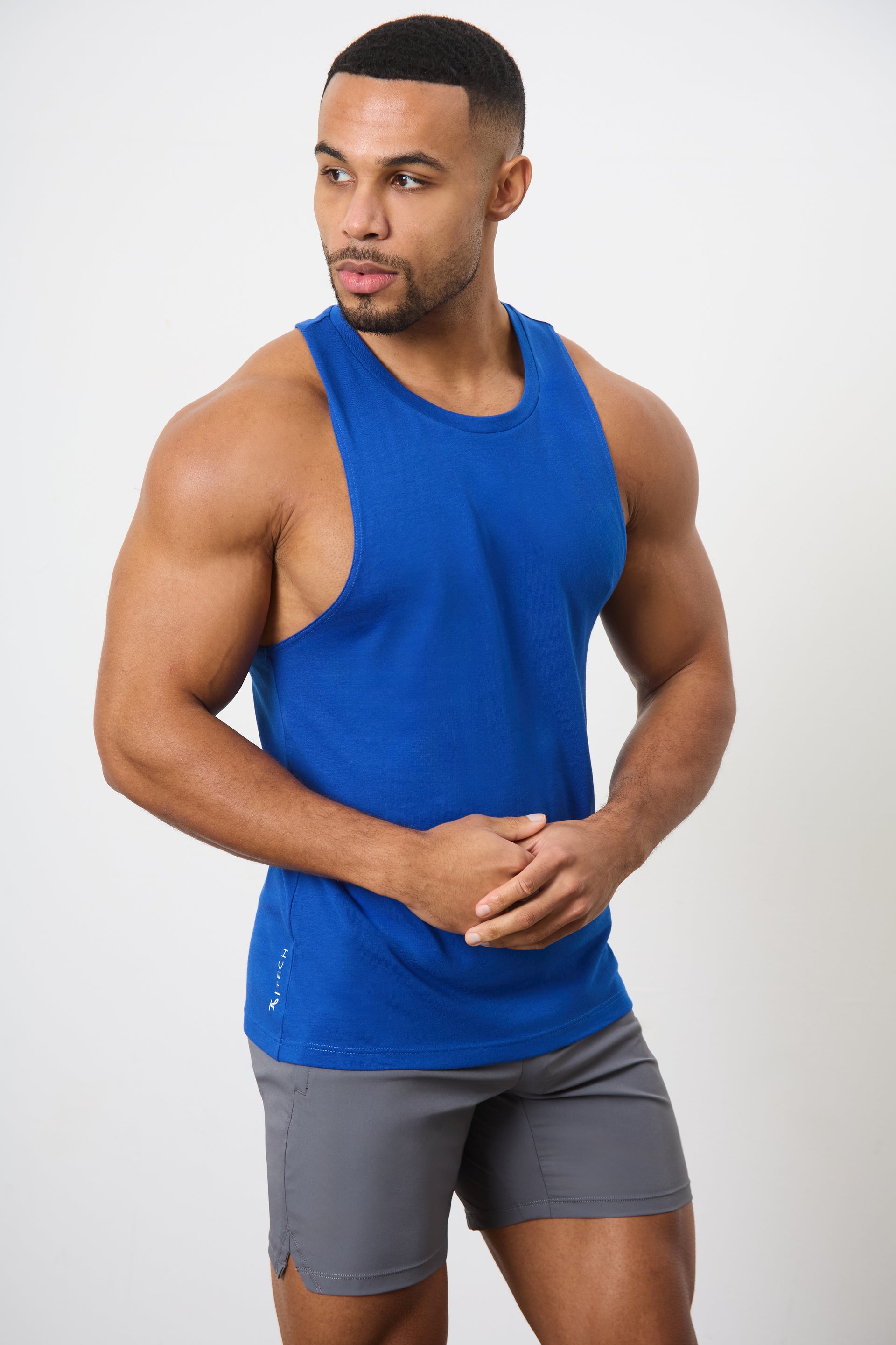 Essential Training Vest in Cobalt Blue - TAILORED ATHLETE - ROW