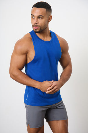 Essential Training Vest in Cobalt Blue - TAILORED ATHLETE - ROW