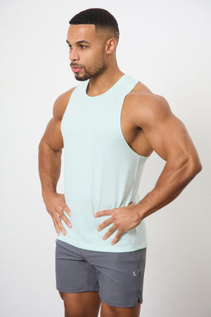 Essential Training Vest in Mint - TAILORED ATHLETE - ROW