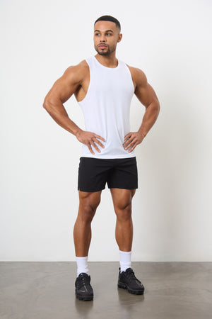 Essential Training Vest in White - TAILORED ATHLETE - ROW