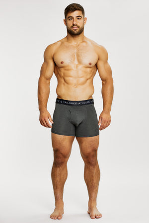 3 Pack Boxer Briefs in Grey - TAILORED ATHLETE - ROW