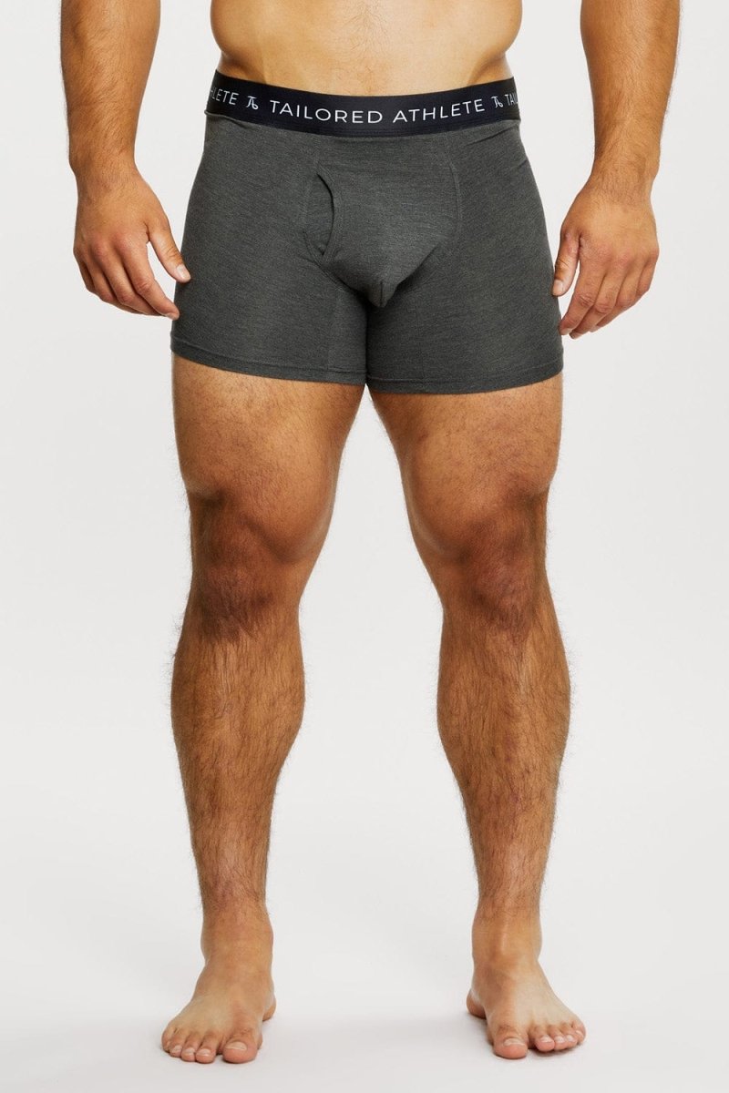 3 Pack Boxer Briefs in Grey - TAILORED ATHLETE - ROW