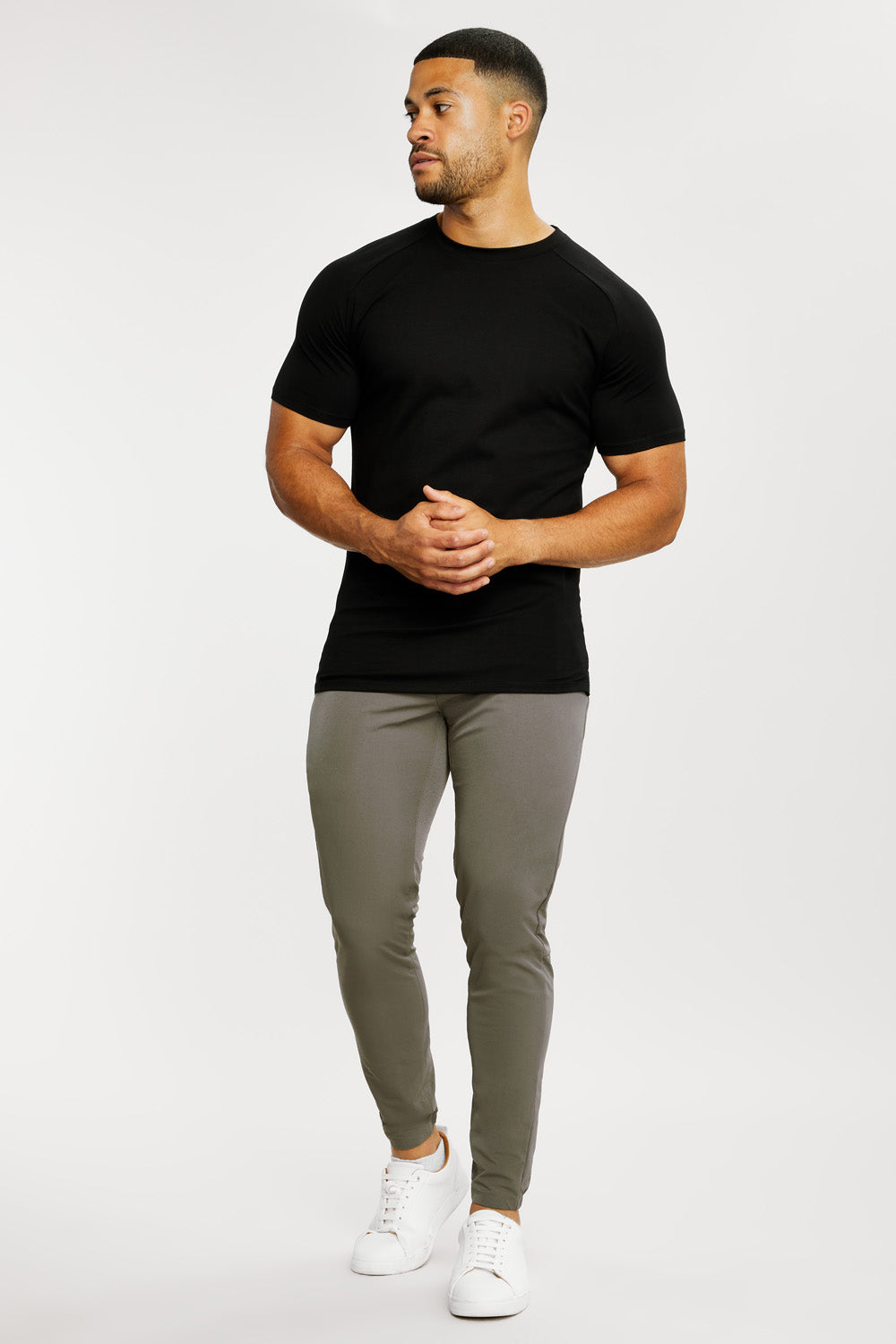 Everyday Tech Trousers in Olive - TAILORED ATHLETE - ROW