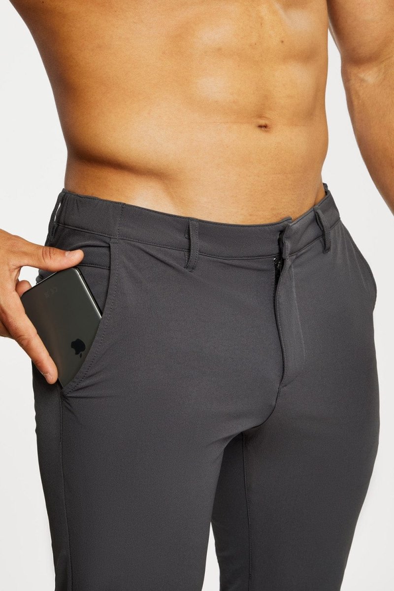 Everyday Tech Trousers in Graphite - TAILORED ATHLETE - ROW