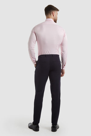 Muscle Fit Essential Trousers 2.0 in Navy - TAILORED ATHLETE - ROW