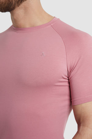 Muscle Fit T-Shirt in Vintage Pink - TAILORED ATHLETE - ROW