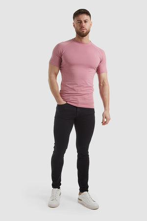 Muscle Fit T-Shirt in Vintage Pink - TAILORED ATHLETE - ROW