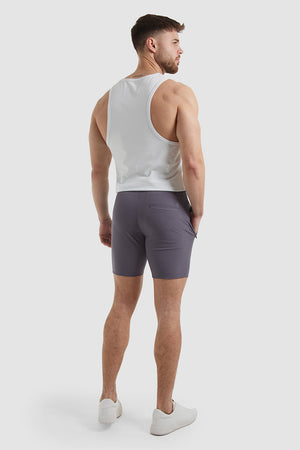 Hybrid Shorts in Grey - TAILORED ATHLETE - ROW