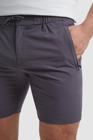 Hybrid Shorts in Grey - TAILORED ATHLETE - ROW